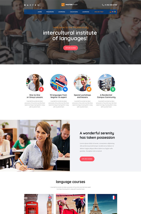 Education WordPress Theme