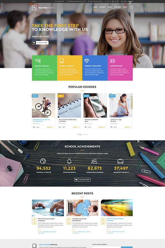 Education WordPress Themes