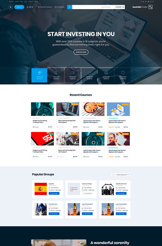 Educational Theme WordPress