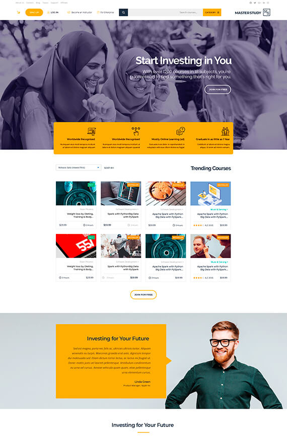 Educational WordPress Theme