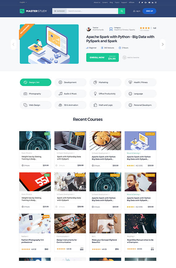 WordPress Theme Education
